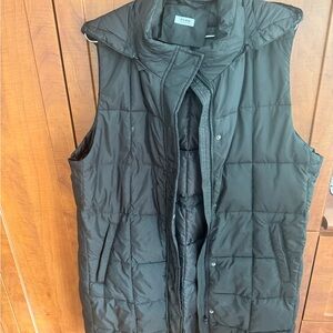 Penningtons Quilted Black Vest